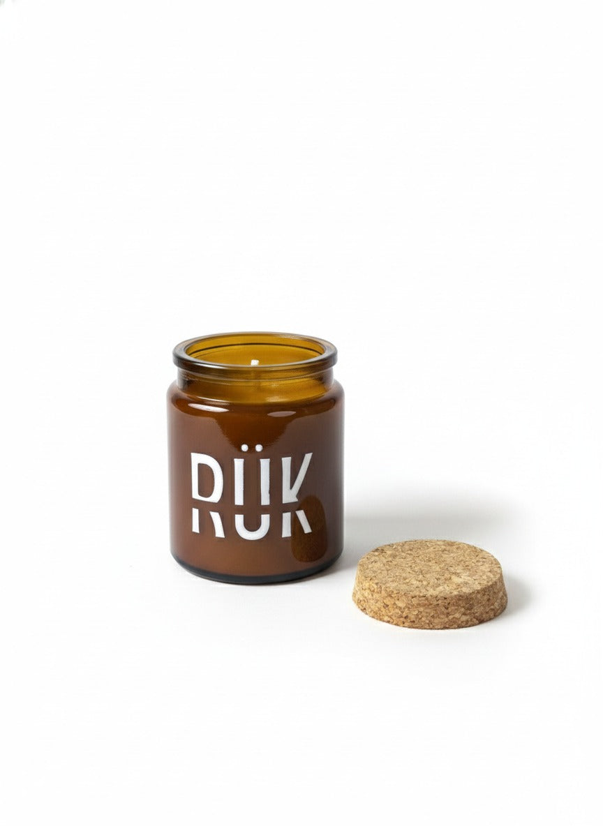 VELA DE SOYA AROMATICA 200 gr - AMBAR WHITE