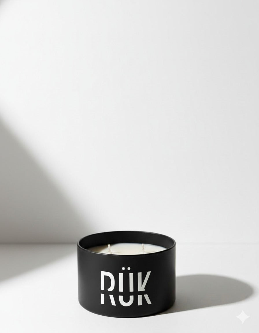 VELA DE SOYA AROMATICA 400 gr - BLACK & WHITE
